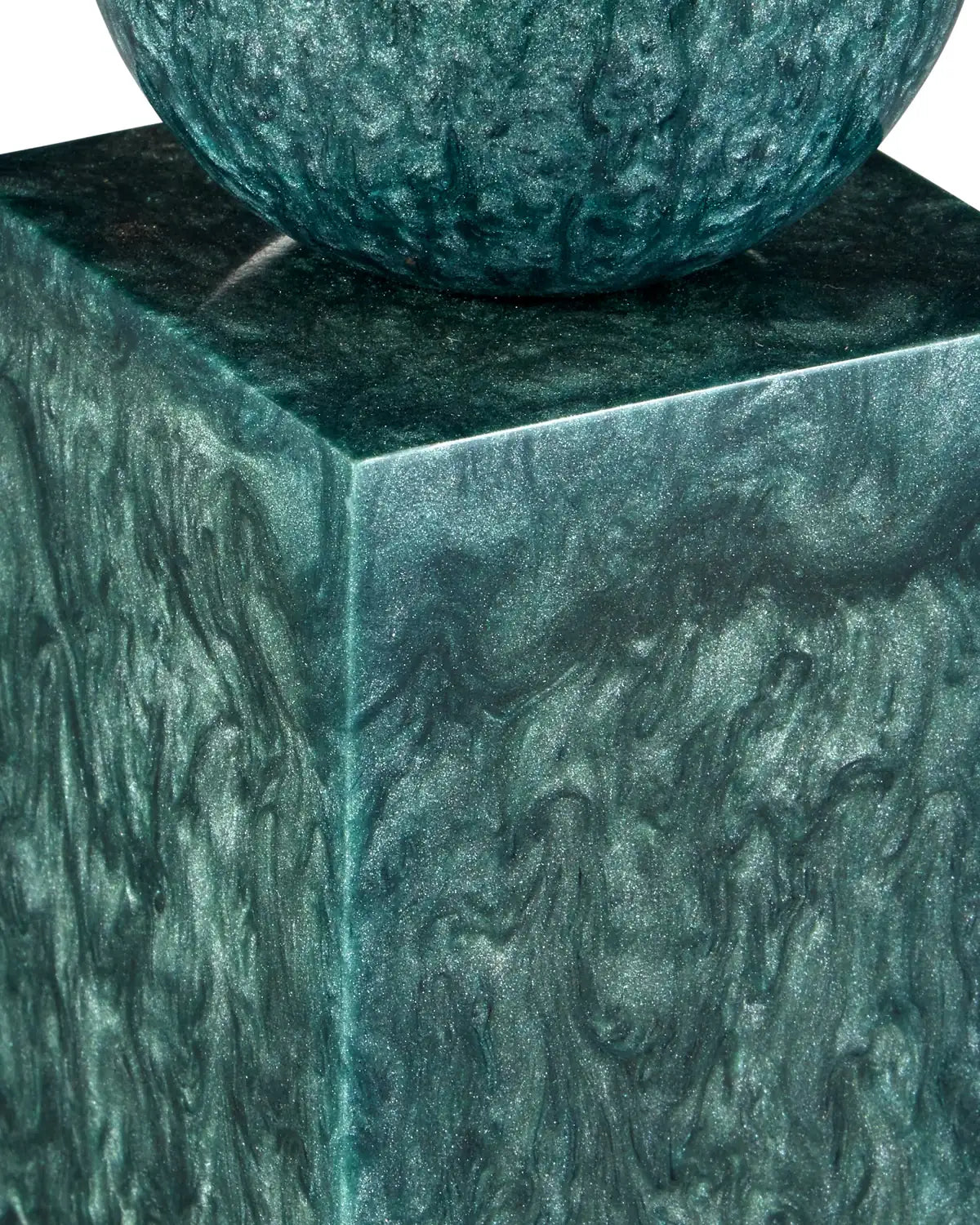 CURREY & COMPANY NOVA TEAL OBJECT SET OF 2 - Decorative Accents