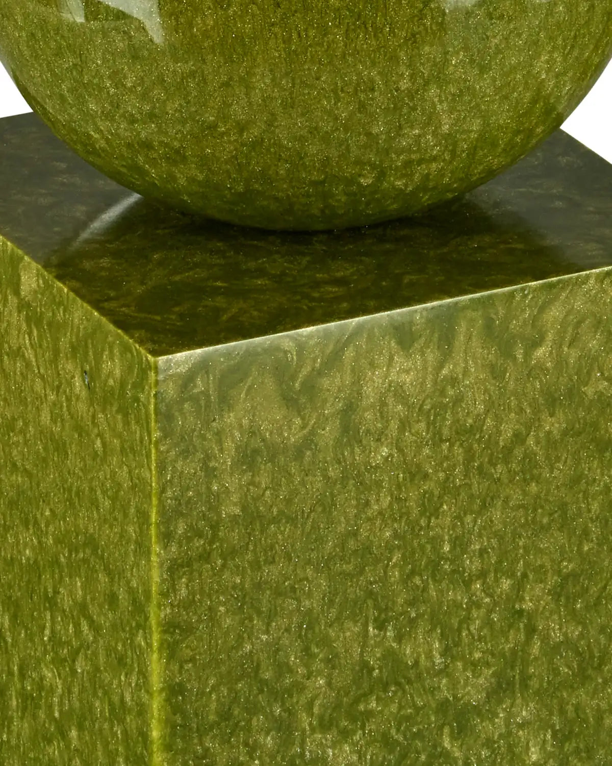 CURREY & COMPANY NOVA GREEN OBJECT SET OF 2 - Decorative Accents