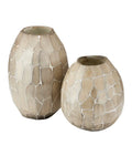 CURREY & COMPANY RUNNELL GLASS VASE SET OF 2 - Decorative Accents