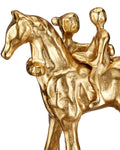 CURREY & COMPANY DUJARDIN EQUESTRIAN SCULPTURE - Decorative Accents