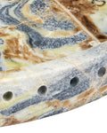 CURREY & COMPANY FREYA FLORAL JADE MARBLE TRAY - Decorative Accents