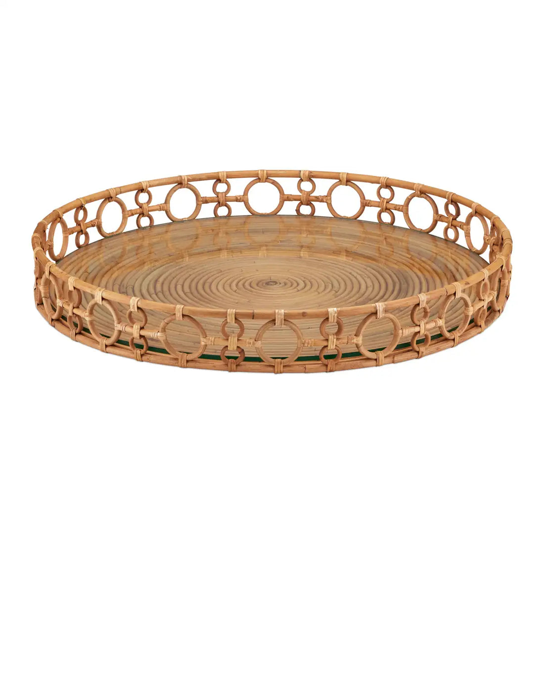 CURREY & COMPANY TEGAL DECORATIVE SERVING TRAY - Decorative Accents