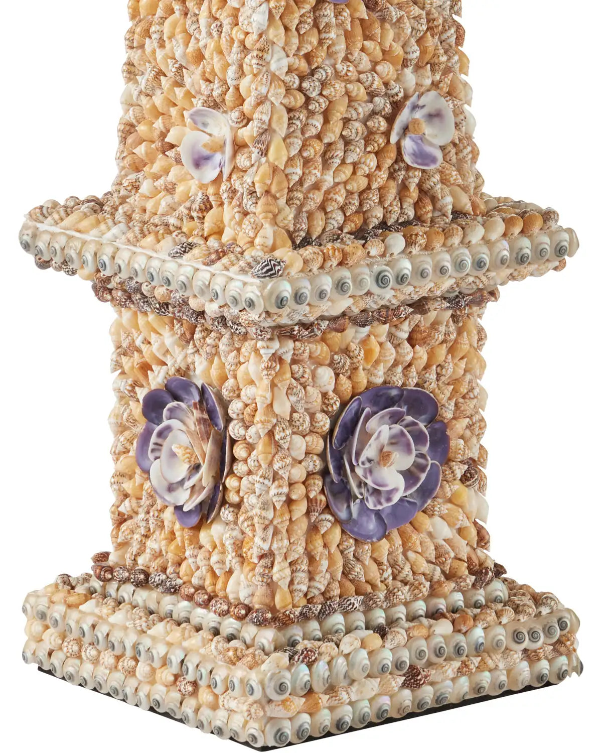 CURREY & COMPANY COQUILLAGE OBELISK - Decorative Accents