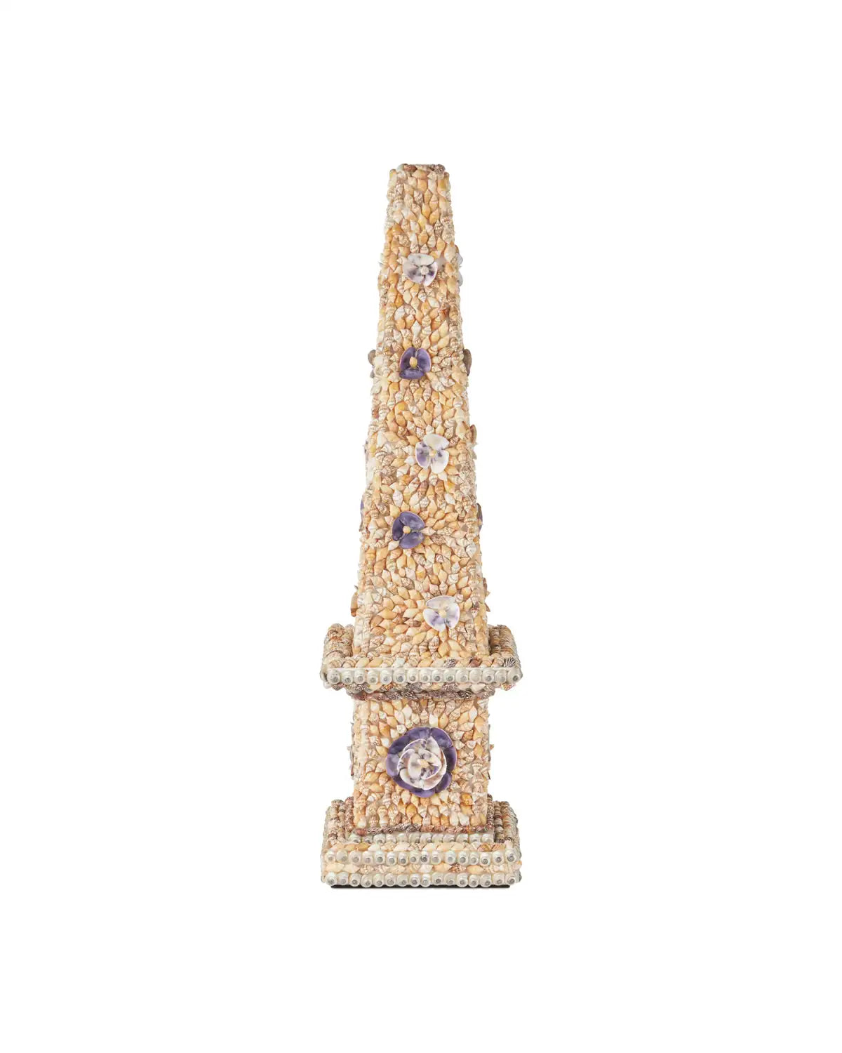CURREY & COMPANY COQUILLAGE OBELISK - Decorative Accents