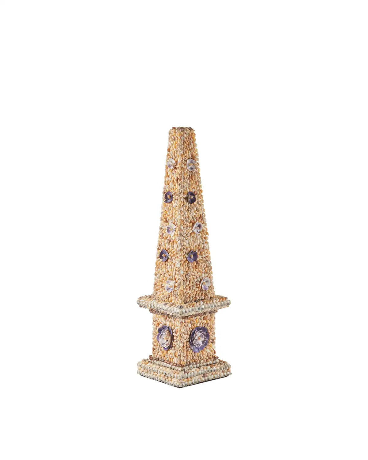 CURREY & COMPANY COQUILLAGE OBELISK - Decorative Accents