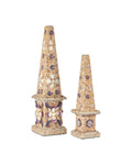 CURREY & COMPANY COQUILLAGE OBELISK - Decorative Accents