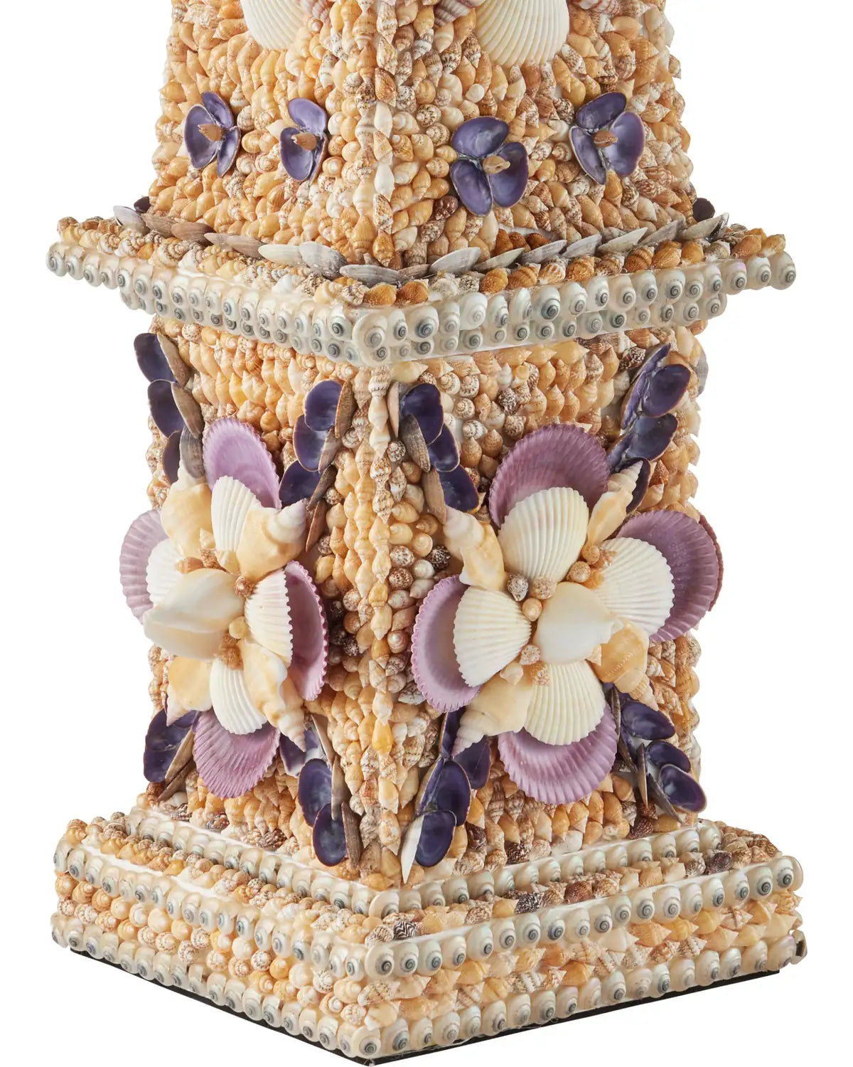 CURREY & COMPANY COQUILLAGE OBELISK - Decorative Accents