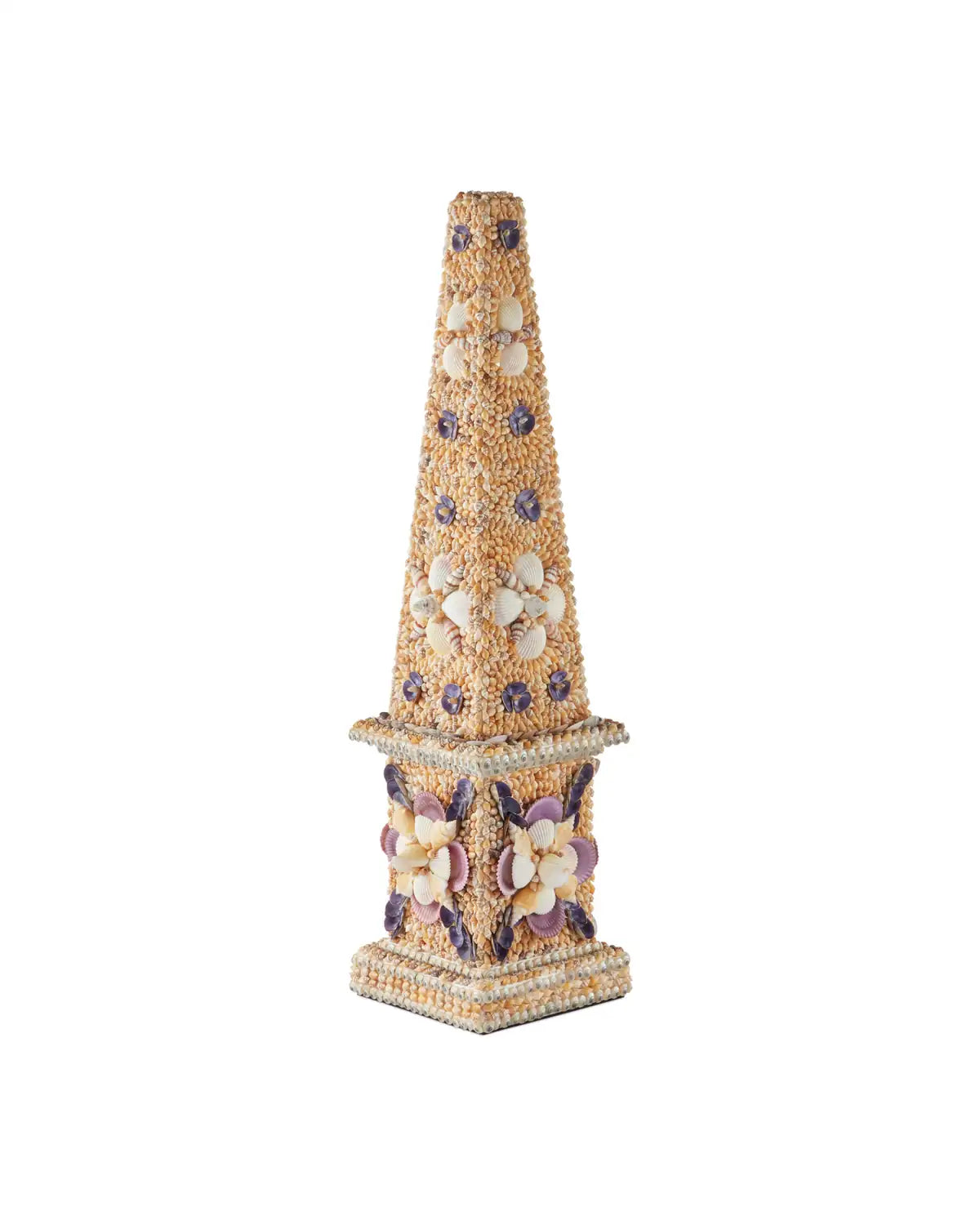CURREY & COMPANY COQUILLAGE OBELISK - Decorative Accents