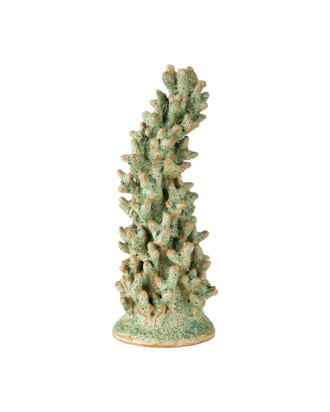 CURREY & COMPANY STAGHORN GREEN CORAL OBJECT - Decorative Accents