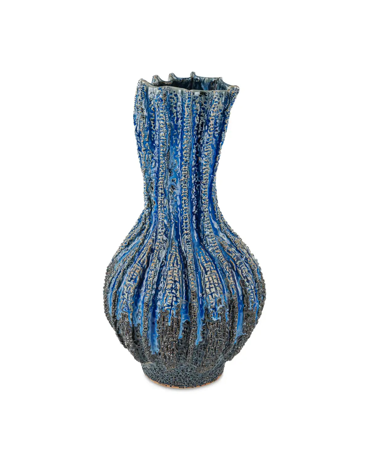 CURREY & COMPANY FOLIOS VASE - Decorative Accents