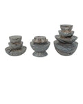 CURREY & COMPANY MARBLEIZED STACKING BOX SET OF 3 - Decorative Accents