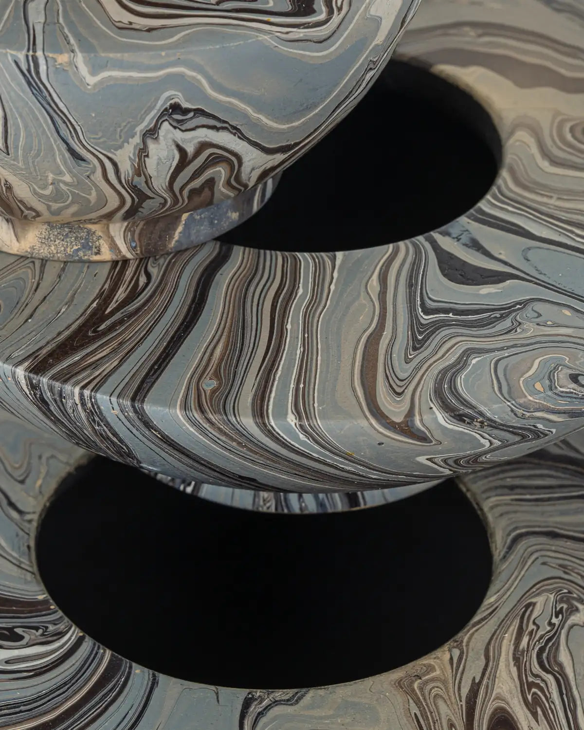 CURREY & COMPANY MARBLEIZED STACKING BOX SET OF 3 - Decorative Accents