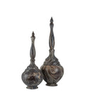 CURREY & COMPANY MARBLEIZED TURRET BOX - Decorative Accents