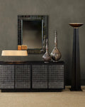 CURREY & COMPANY MARBLEIZED TURRET BOX - Decorative Accents