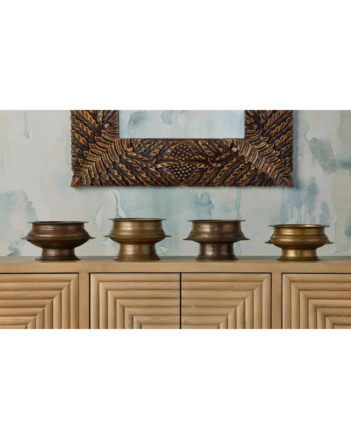 CURREY & COMPANY TANJORE RITUAL BOWL - Decorative Accents