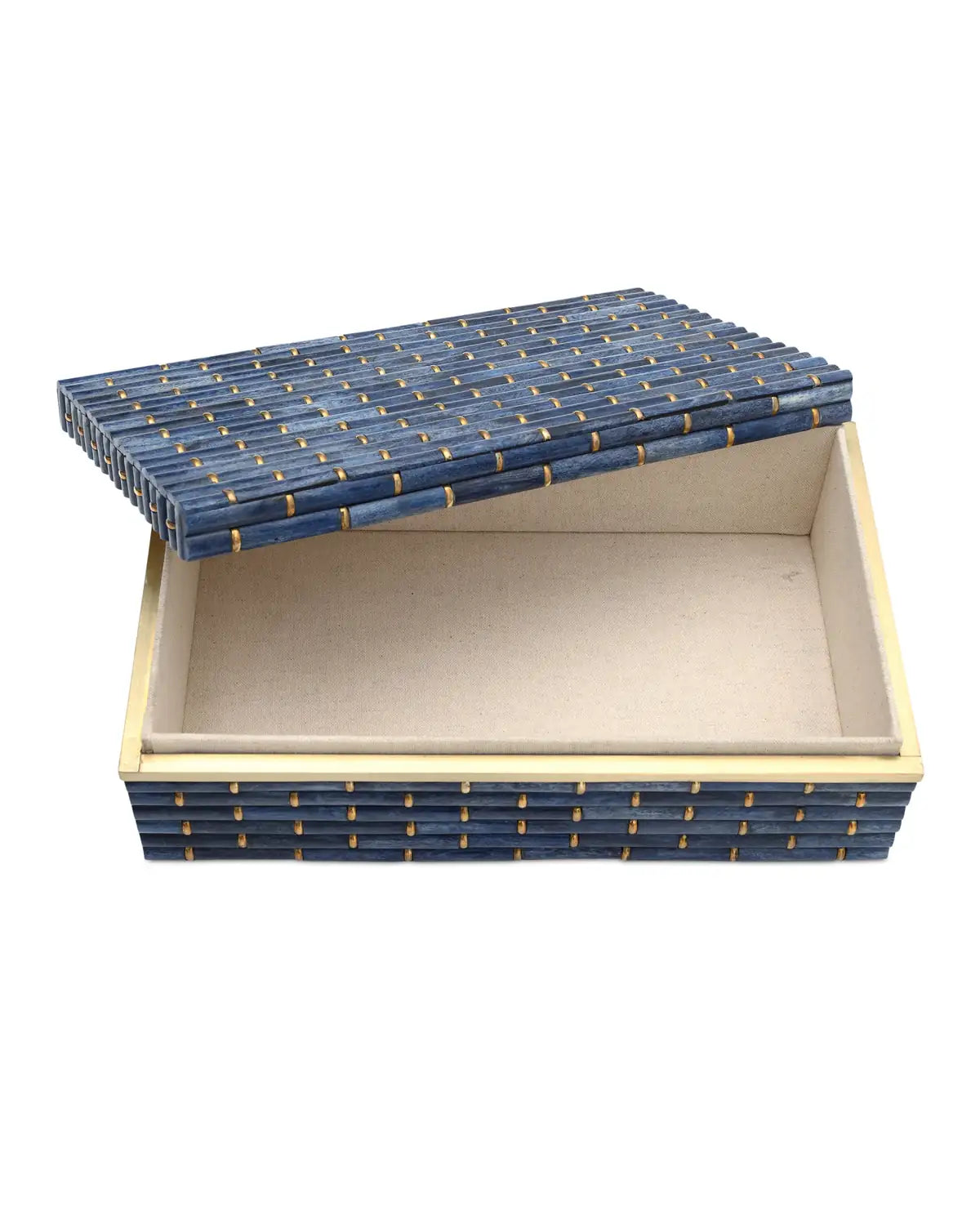 CURREY & COMPANY BAMBOO BOX SET OF 2 - Decorative Accents