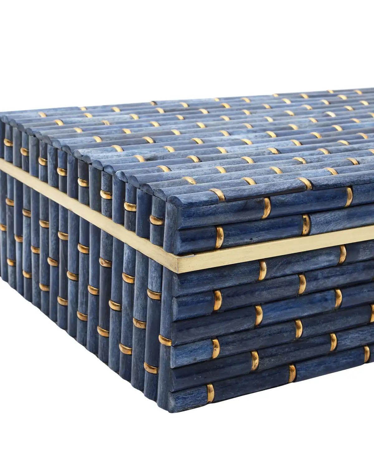 CURREY & COMPANY BAMBOO BOX SET OF 2 - Decorative Accents