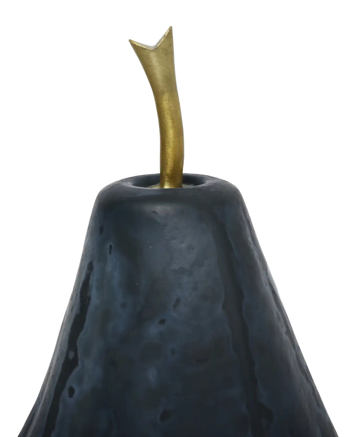 CURREY & COMPANY GLASS BLUE PEAR SET OF 2 - Decorative Accents