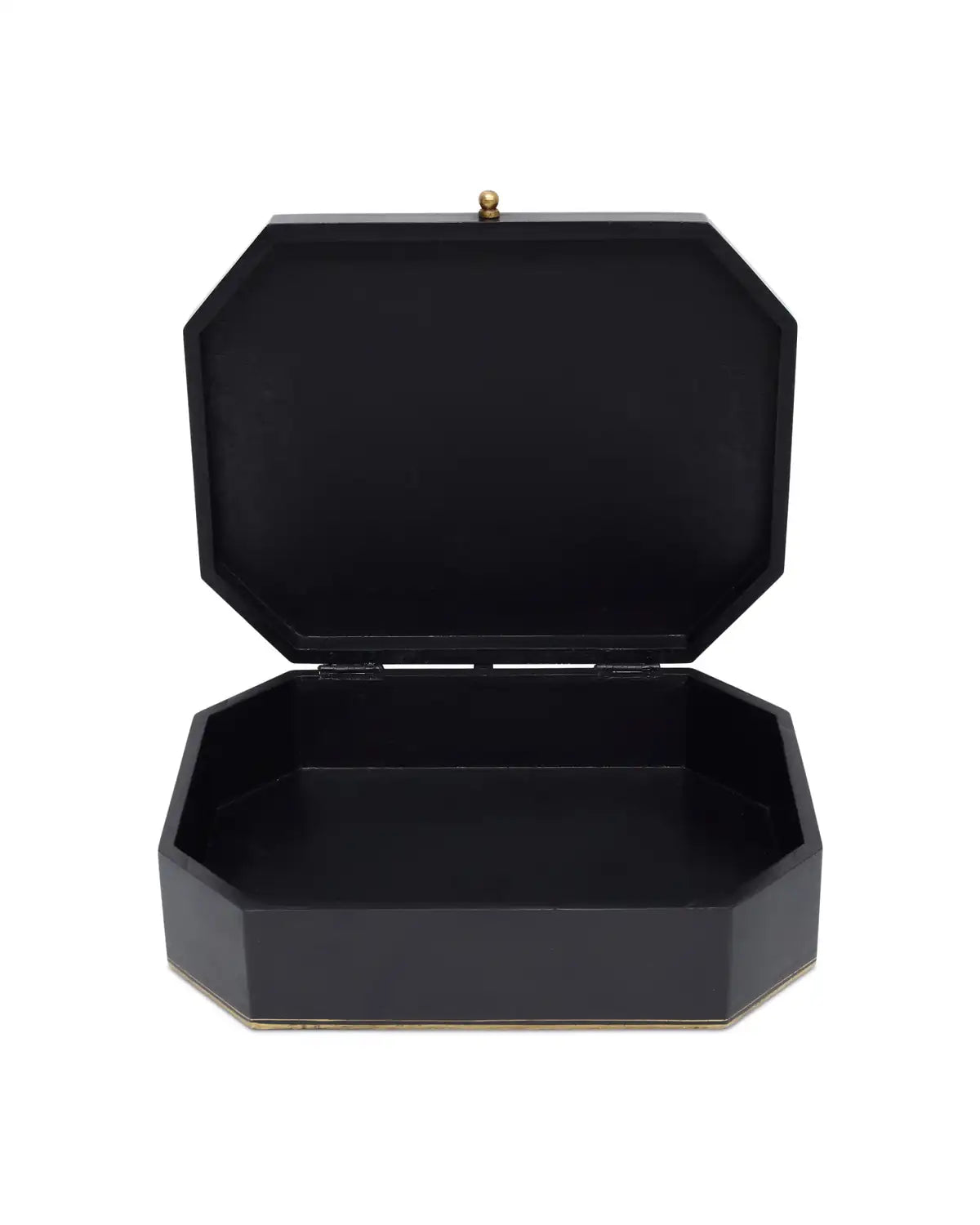 CURREY & COMPANY GLASSHOUSE TOLE BOX - Decorative Accents