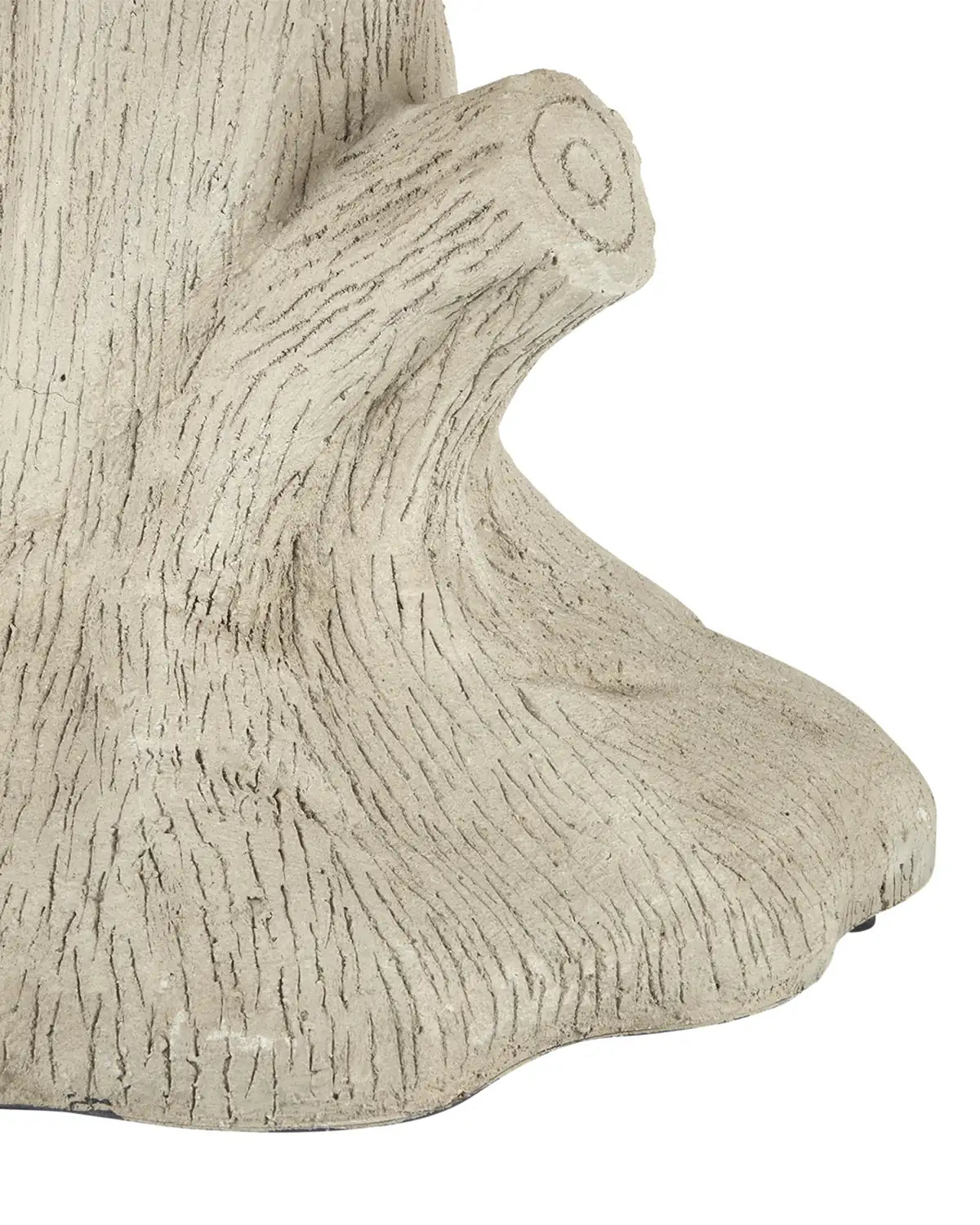 CURREY & COMPANY FAUX BOIS COCKTAIL TABLE - Side