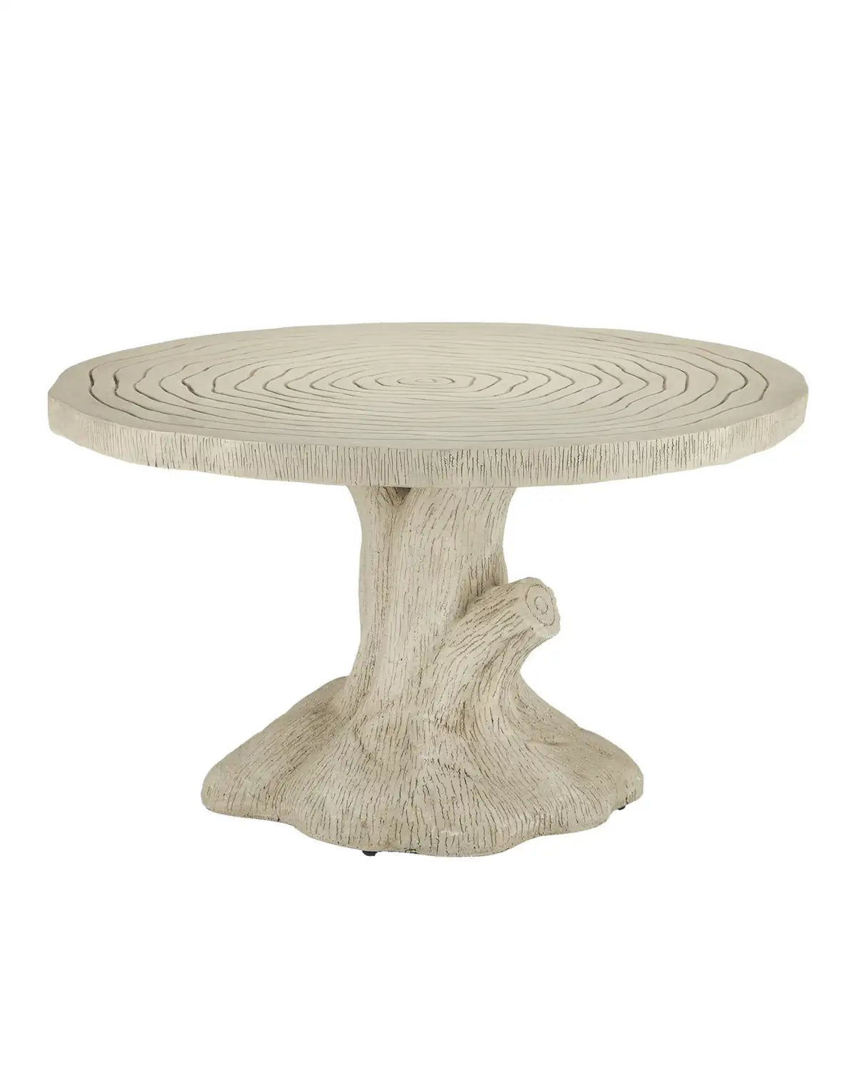 CURREY & COMPANY FAUX BOIS COCKTAIL TABLE - Side