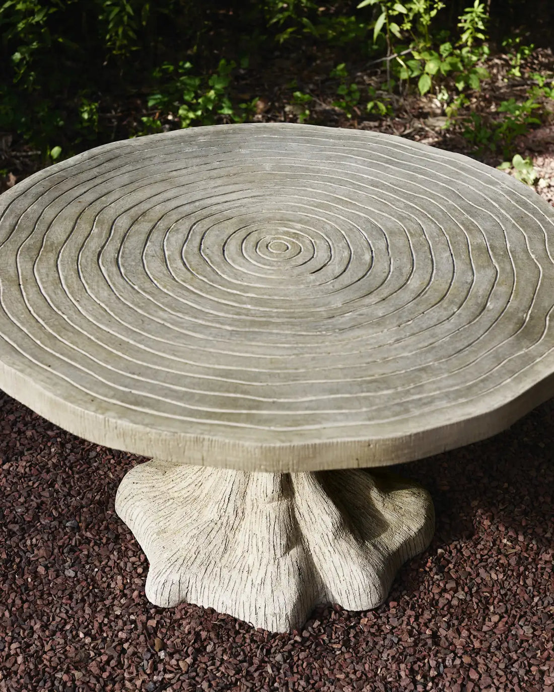 CURREY & COMPANY FAUX BOIS COCKTAIL TABLE - Side