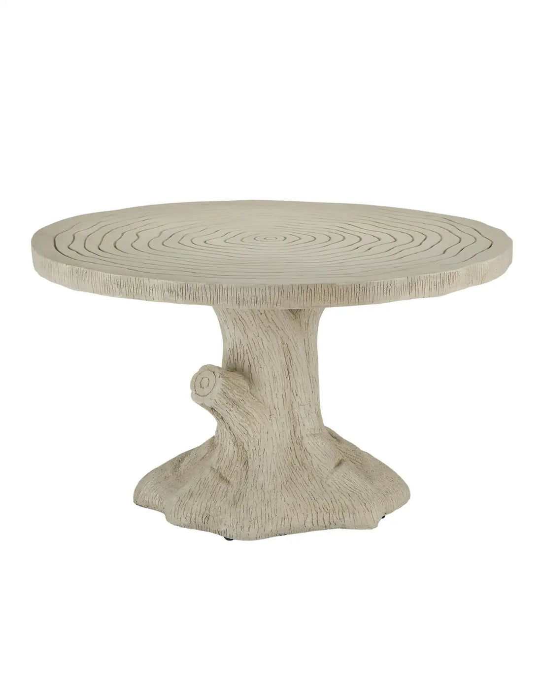 CURREY & COMPANY FAUX BOIS COCKTAIL TABLE - Side