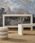 CURREY & COMPANY CARSON TERRAZZO CONSOLE TABLE - Side