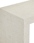 CURREY & COMPANY CARSON TERRAZZO CONSOLE TABLE - Side