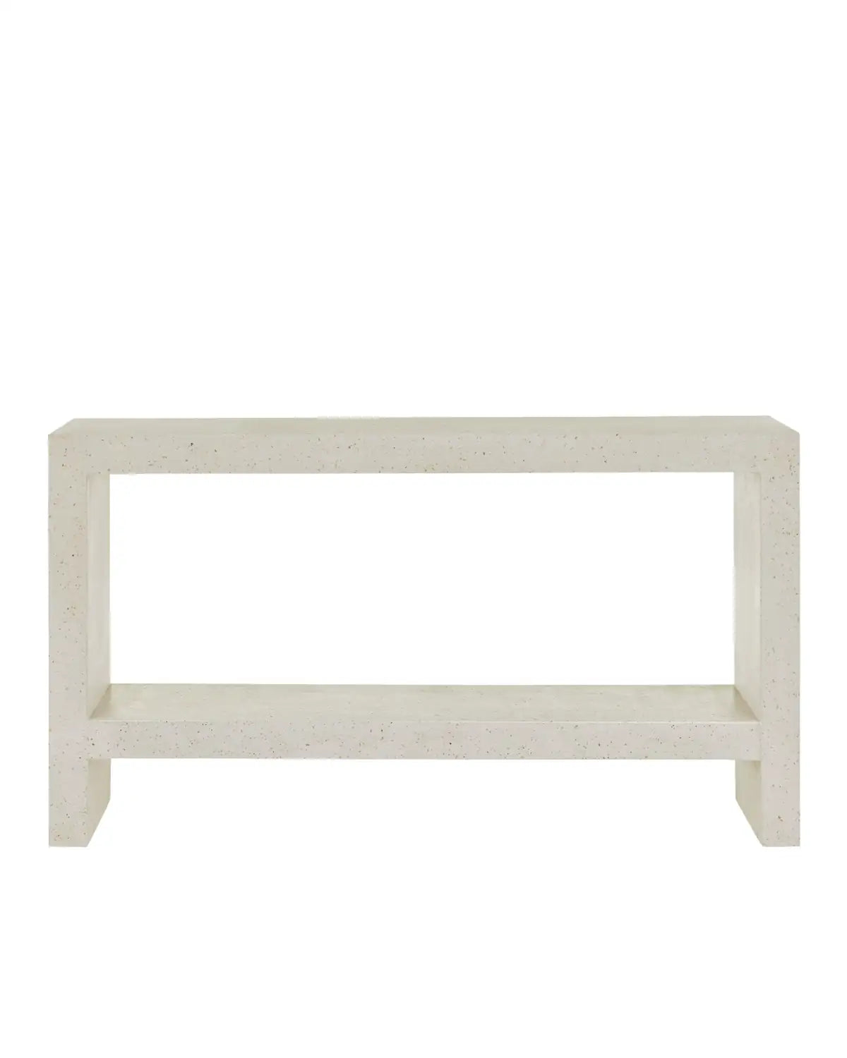 CURREY & COMPANY CARSON TERRAZZO CONSOLE TABLE - Side
