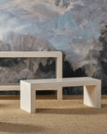 CURREY & COMPANY CARSON TERRAZZO BENCH - Dining Tables