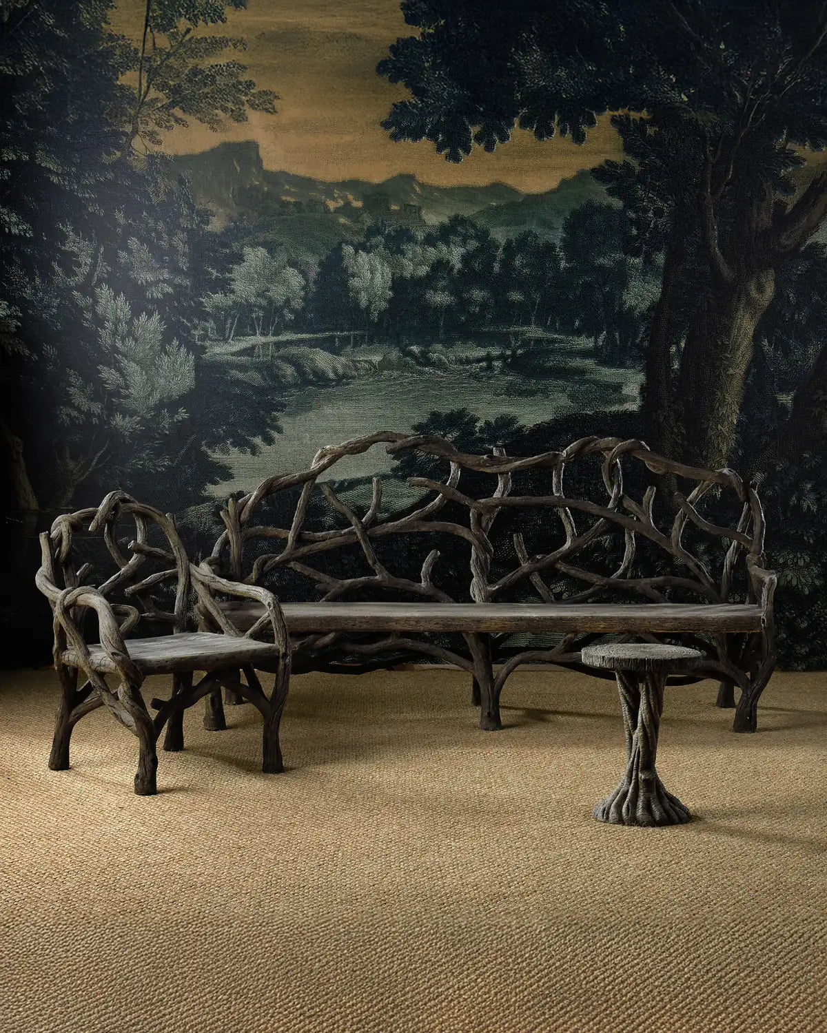 CURREY & COMPANY DUNMORE BENCH - Benches, Ottoman, Stools