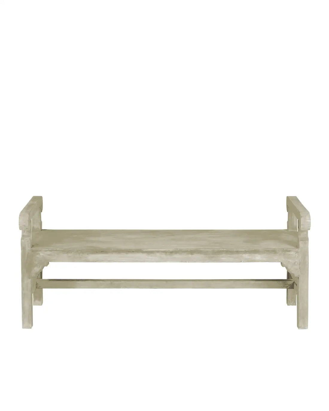CURREY & COMPANY CHIPPENDALE BENCH - Benches, Ottoman, Stools