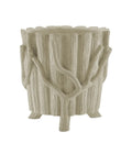 CURREY & COMPANY FAUX BOIS PLANTER - Decorative Accents