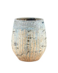 CURREY & COMPANY SICILIA ANTIQUE BLUE DRIP PLANTER - Decorative Accents