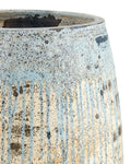 CURREY & COMPANY SICILIA ANTIQUE BLUE DRIP PLANTER - Decorative Accents