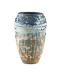 CURREY & COMPANY CATANIA ANTIQUE BLUE DRIP PLANTER - Decorative Accents