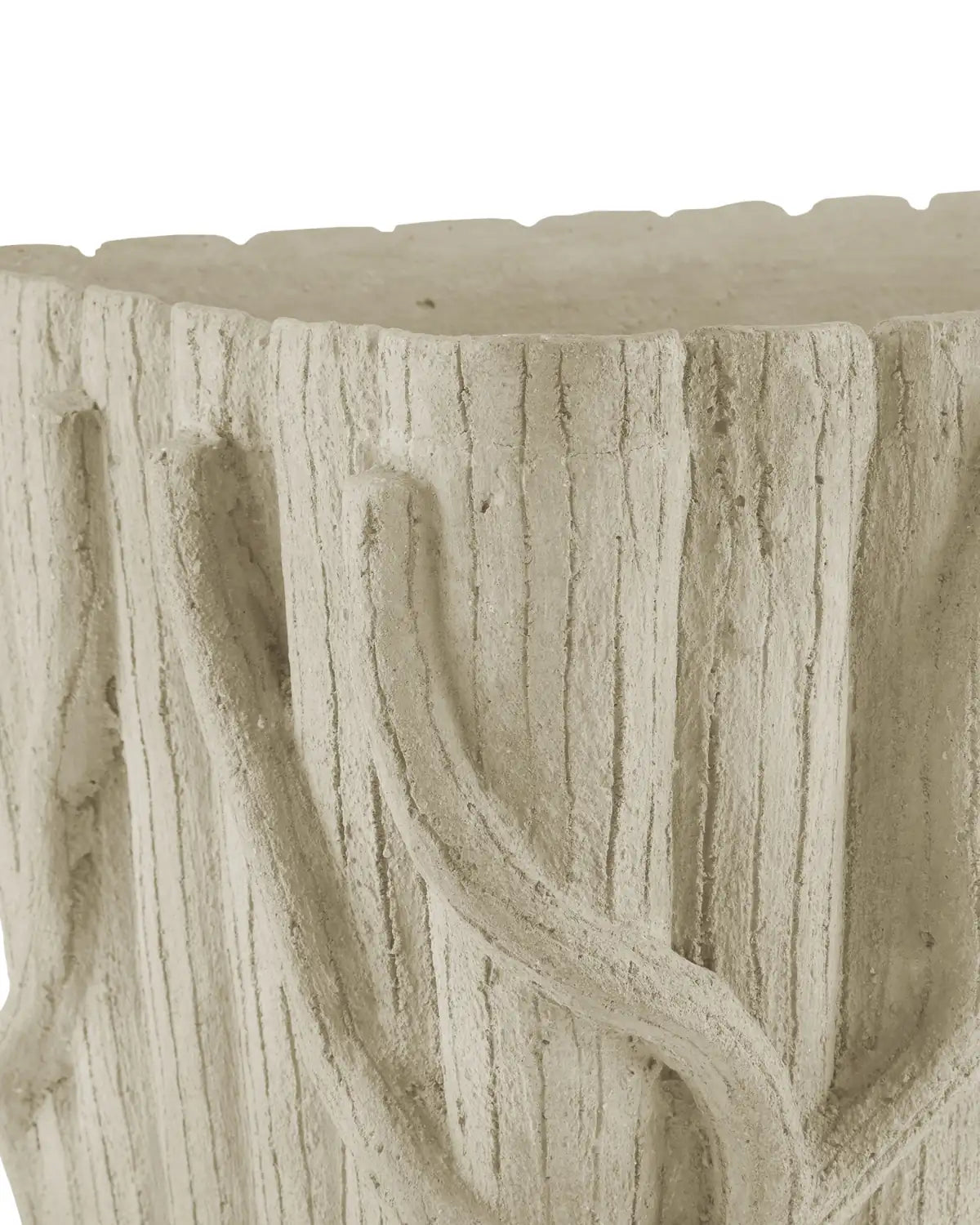 CURREY & COMPANY FAUX BOIS PLANTER - Decorative Accents