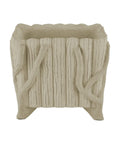 CURREY & COMPANY SQUARE FAUX BOIS PLANTER - Decorative Accents