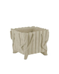 CURREY & COMPANY SQUARE FAUX BOIS PLANTER - Decorative Accents