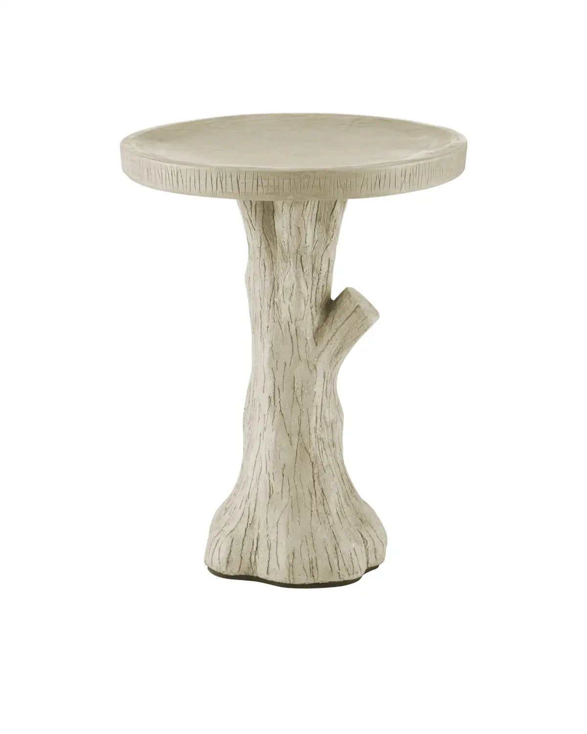 CURREY & COMPANY FAUX BOIS BIRD BATH - Decorative Accents