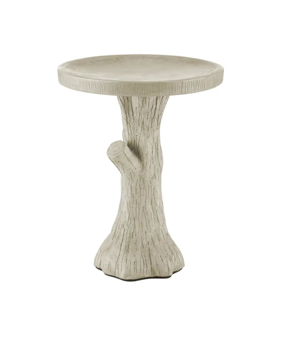 CURREY & COMPANY FAUX BOIS BIRD BATH - Decorative Accents