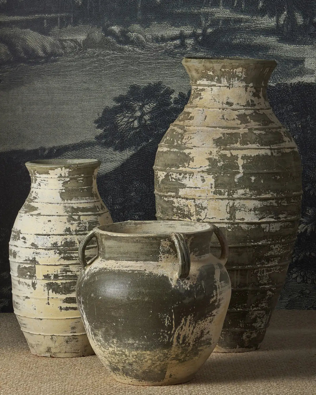 CURREY & COMPANY LIPARI ANTIQUE URN - Decorative Accents