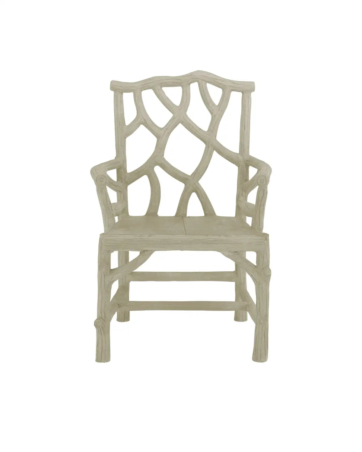 CURREY & COMPANY WOODLAND ARMCHAIR - Benches, Ottoman, Stools