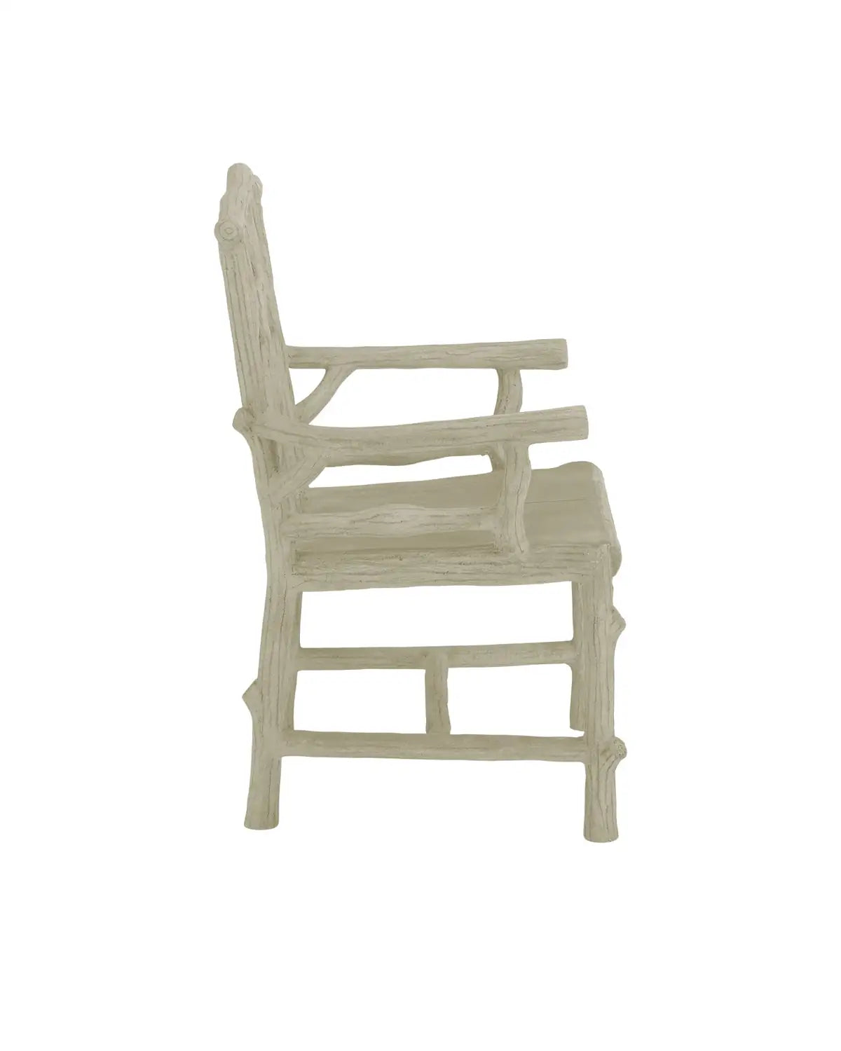 CURREY & COMPANY WOODLAND ARMCHAIR - Benches, Ottoman, Stools