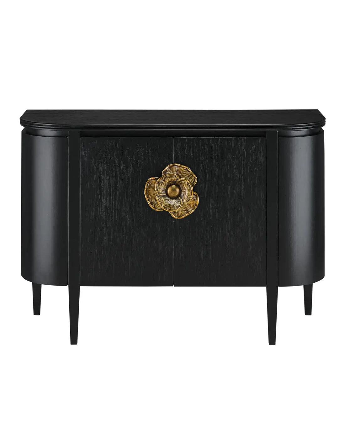 CURREY & COMPANY BRIALLEN DEMI-LUNE CABINET - Cabinets & Bar