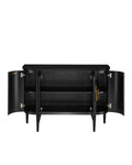 CURREY & COMPANY BRIALLEN DEMI-LUNE CABINET - Cabinets & Bar