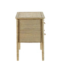 CURREY & COMPANY, KAIPO ROPE TWO-DRAWER CHEST, NIGHTSTANDS