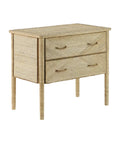 CURREY & COMPANY, KAIPO ROPE TWO-DRAWER CHEST, NIGHTSTANDS