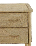 CURREY & COMPANY, KAIPO ROPE TWO-DRAWER CHEST, NIGHTSTANDS